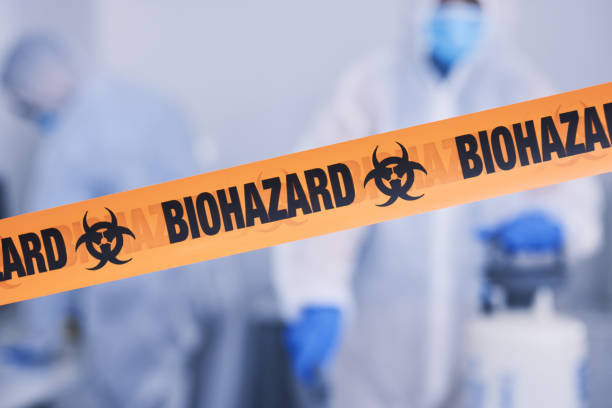 Professional Biohazard Cleanup technician working in Richmond, KY